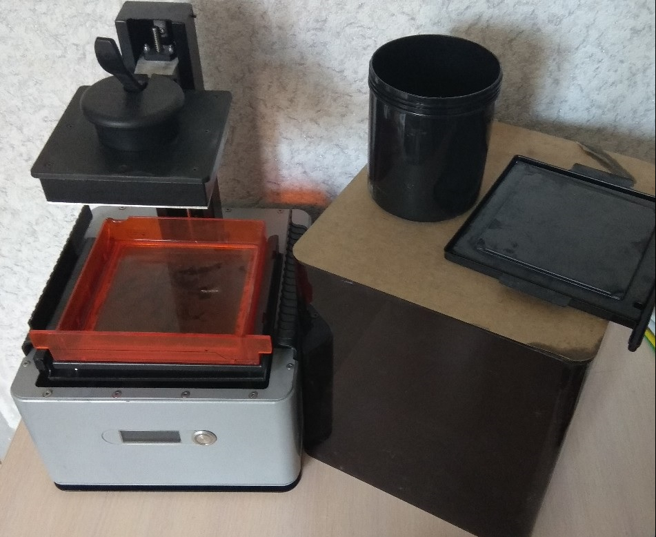 CTC Riverside sla 3d printer c недочетом