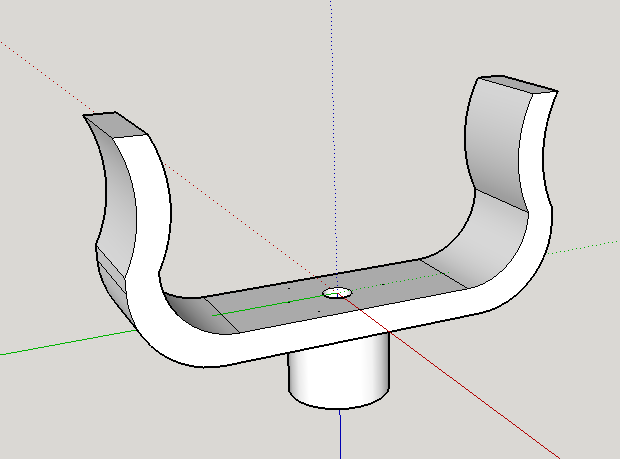 bir çeşit lamba için kelepçe (Plastik Aparattır!!!)