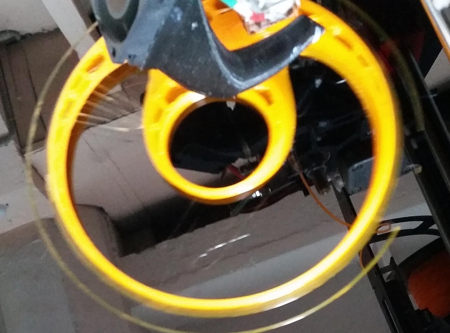 Elektrikli süpürge için siklon salyangozu (Plastik Aparattır!!!)