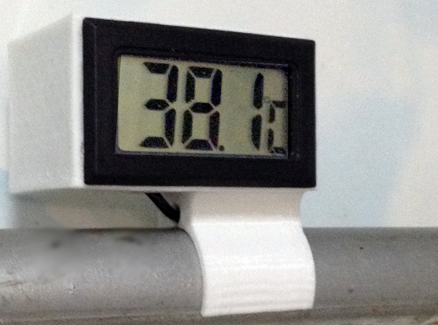 3/4" klipsli termometre muhafazası (Plastik Aparattır!!!)