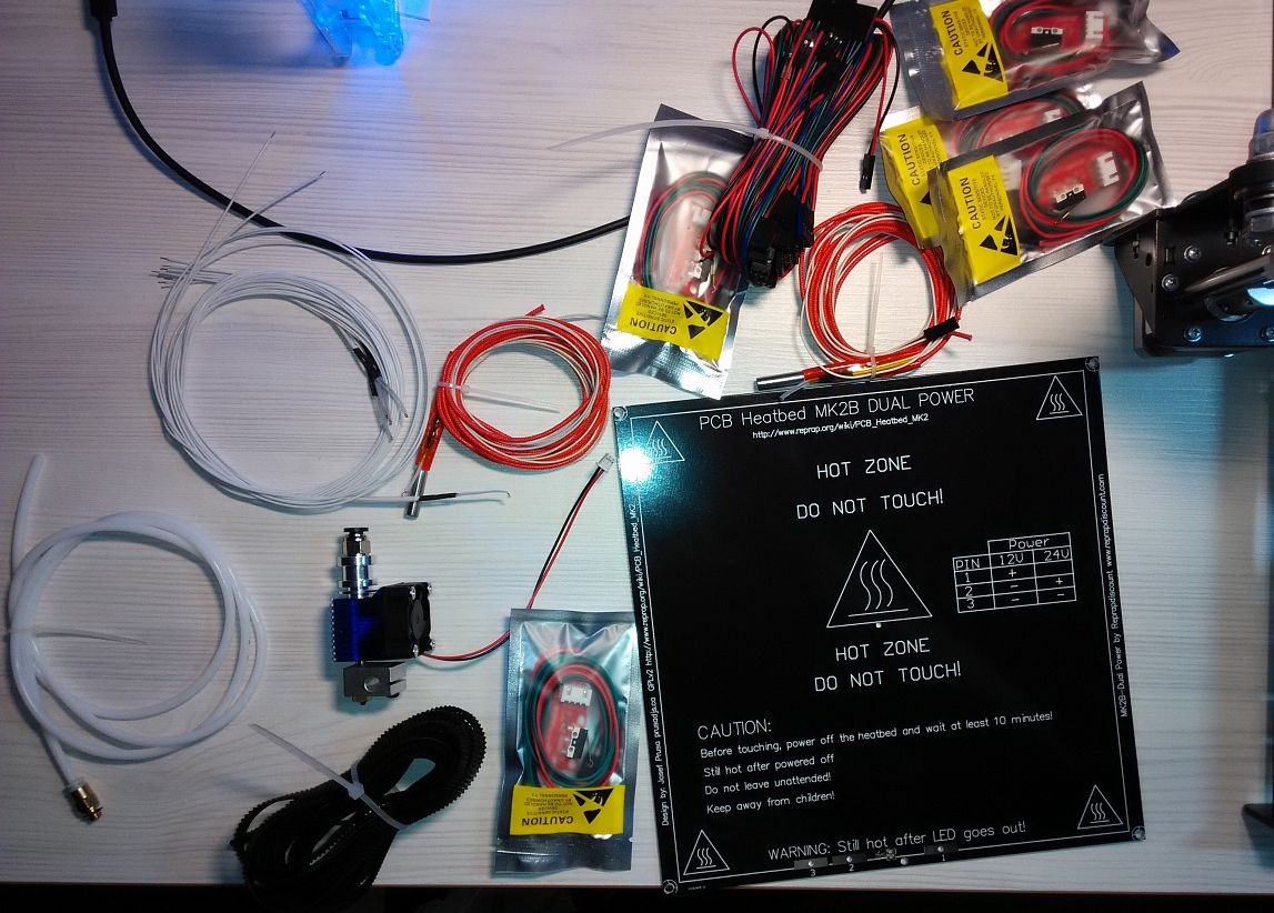 Prusa i3 Steel, комплект