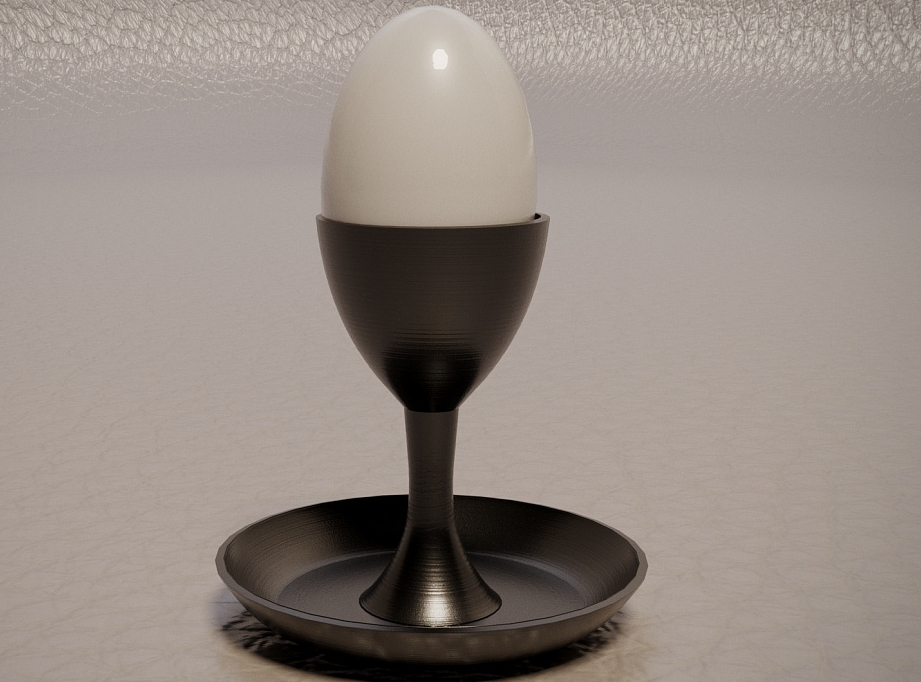 3d модель Подставка для яиц всмятку - Пашотница для 3d принтера ...