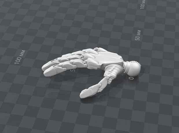 3 boyutlu logo. Robot Kolu (Plastik Aparattır!!!)