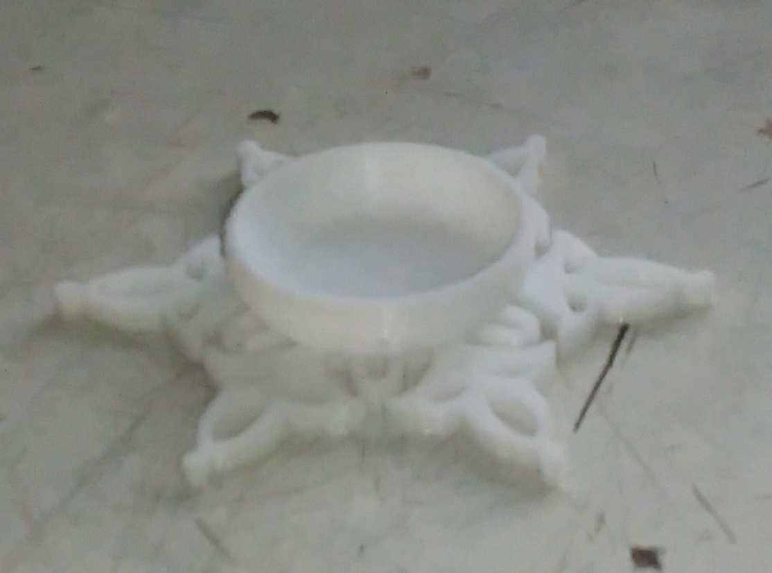 Kar tanesi mumluk (Plastik Aparattır!!!)