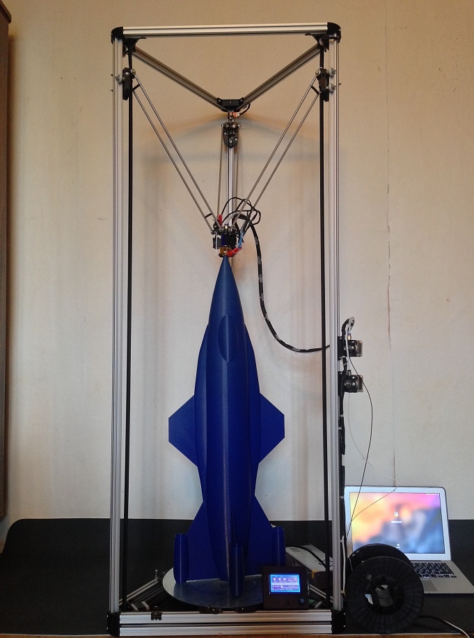 Большой 3д Принтер Дельта Коссель