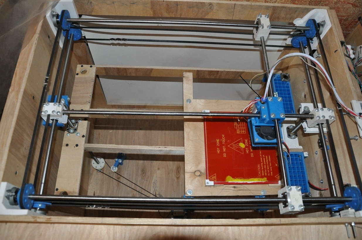 3D принтер 500мм х 350мм по типу ultimaker