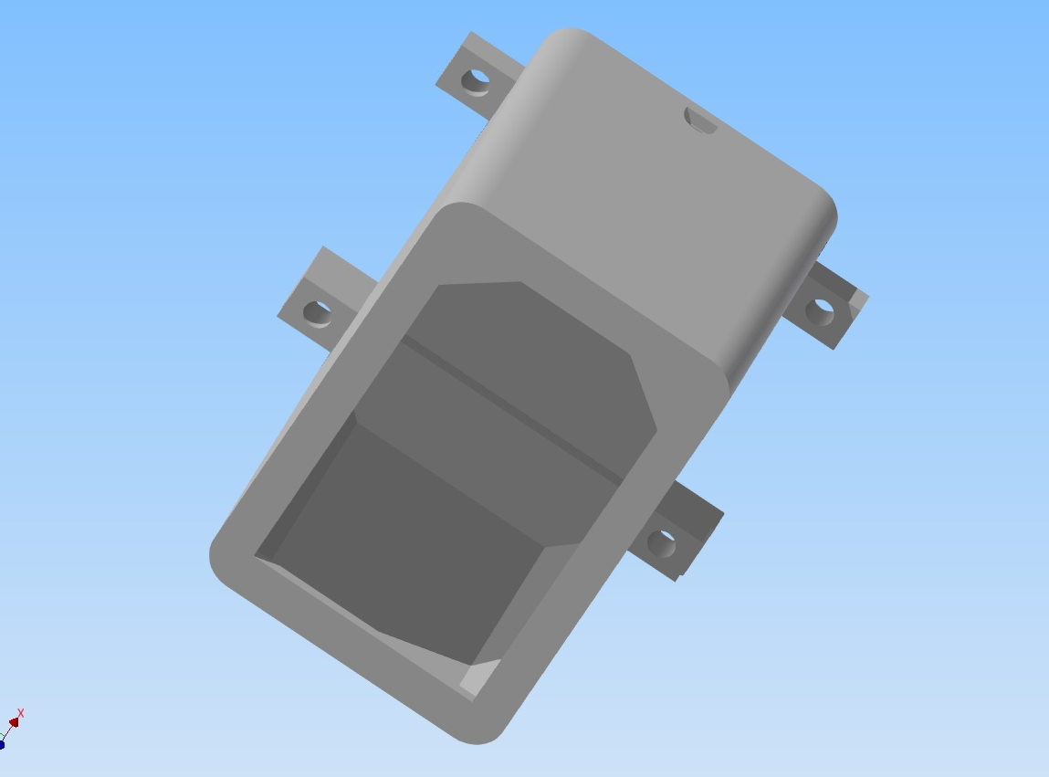 Корпус Разъема питания сетевого IEC 320