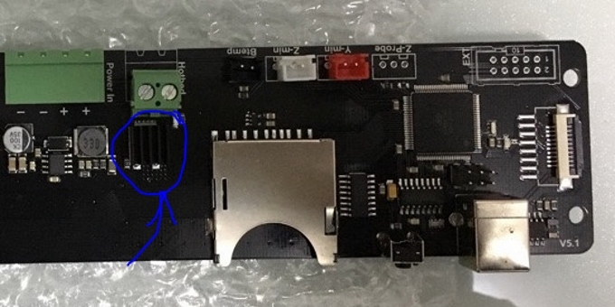 Ремонт платы Wanhao i3 Plus