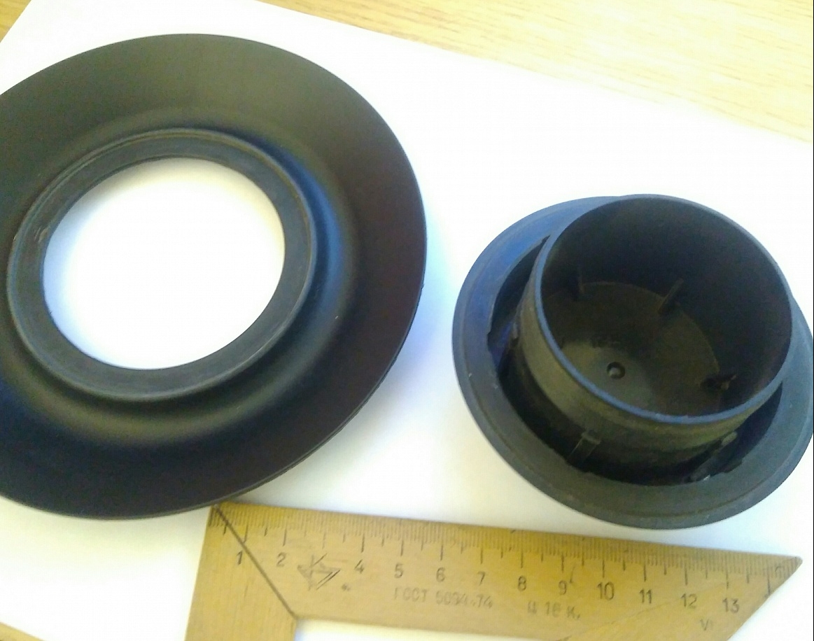 Крышка ступицы.  Модель и печать. 