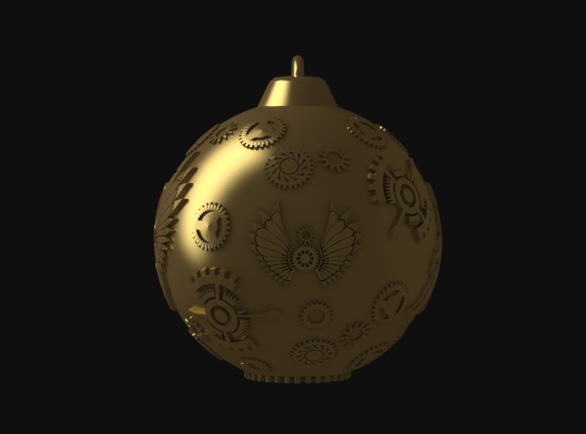 Yeni yılın steampunk topu (Plastik Aparattır!!!)