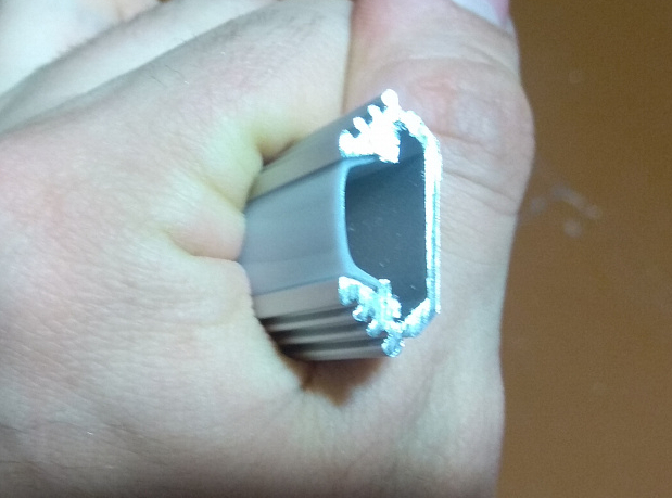 3d модель угол для профиля светодиодной ленты для 3d принтера - скачать .