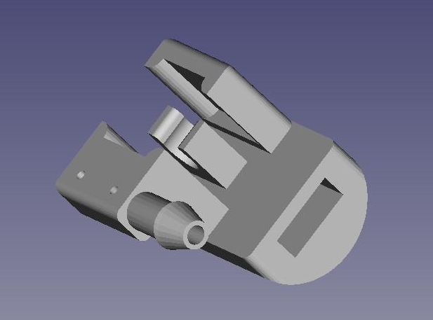 Yıkama nozullu Volvo 460 far silecek lastiği tutucusu. Parça numarası 3345145 (Plastik Aparattır!!!)