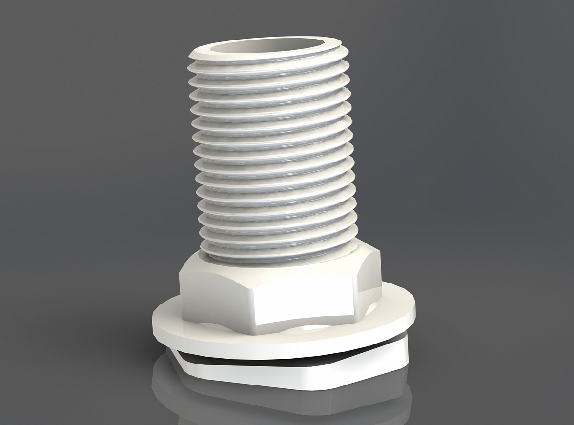 1/2“ konteyner için çıkış (Plastik Aparattır!!!)