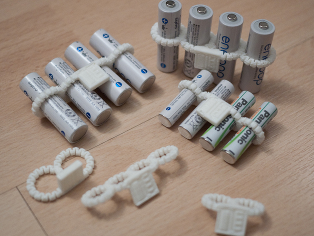 3d модель Держатель для батареек для 3d принтера - скачать бесплатно 3д ...