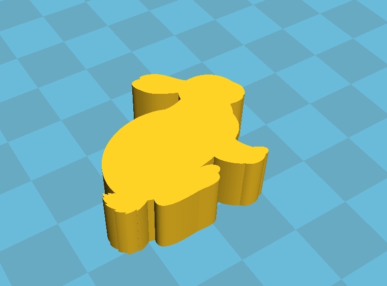 Tavşan... masa oyunu Dixit için çip (Plastik Aparattır!!!)