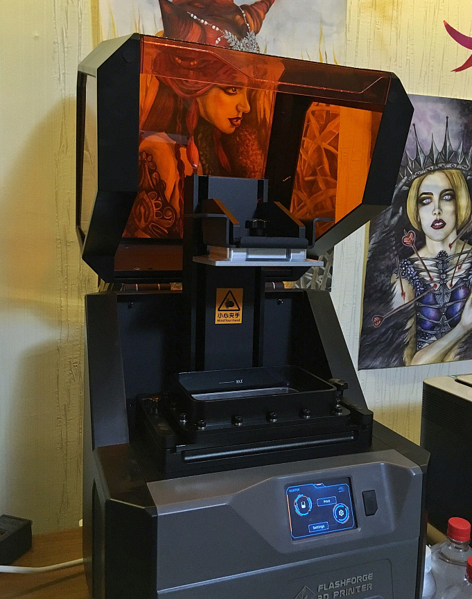 Продам фотополимерный 3D принтер Flashforge Hunter