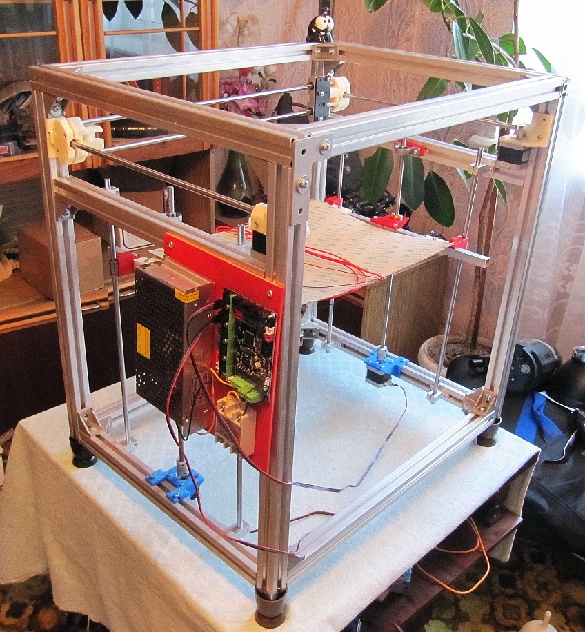 Большой 3д принтер под рабочее поле 300х415х450 Большой 3д принтер под рабочее поле 300х415х450