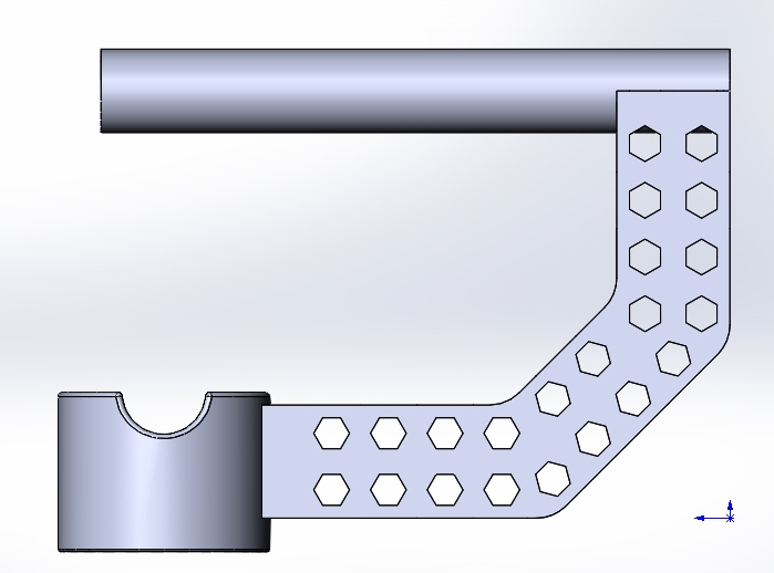 3D model "iPower GBM4108H-120T motorlar için gimbal kolu (DSLR Kamera için El Sabitleyici 3 Eksenli Fırçasız Gimbal)" (Plastik Aparattır!!!)