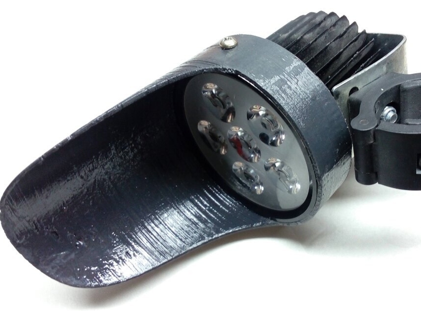 Bisiklet ışığı için vizör (Plastik Aparattır!!!)