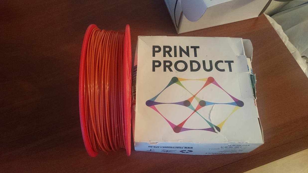 PLA пластик Print Product (оранжевый) 