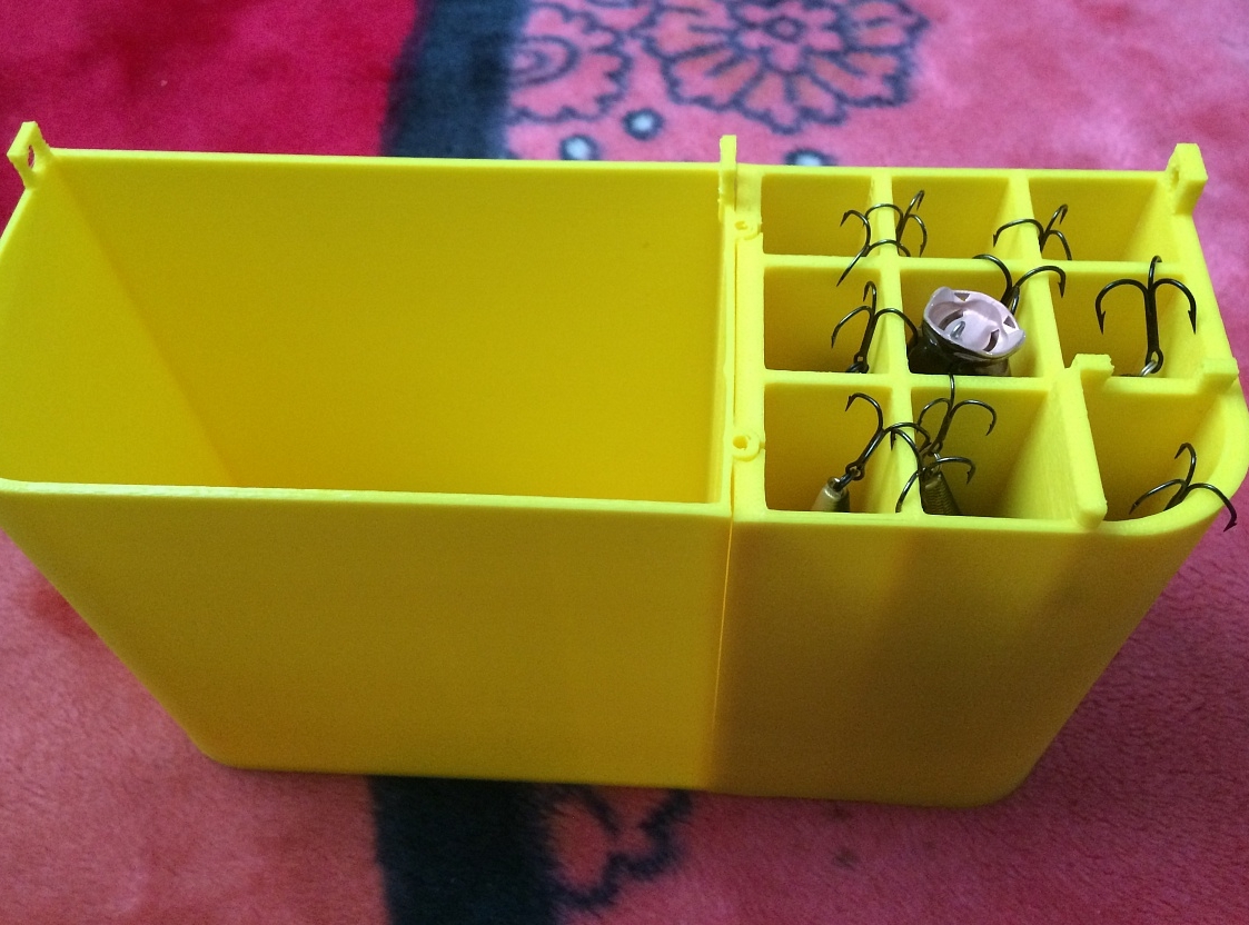 Balıkçı çantası için Wobbler bölüm kutusu (Plastik Aparattır!!!)