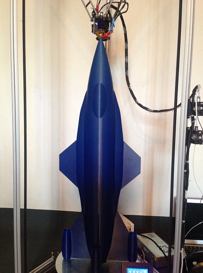 Большой 3д Принтер Дельта Коссель