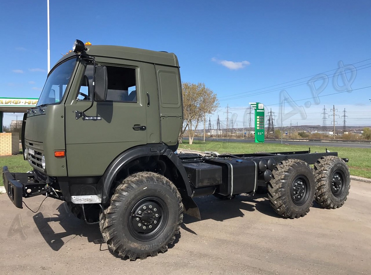 Сборная модель камаз 4310