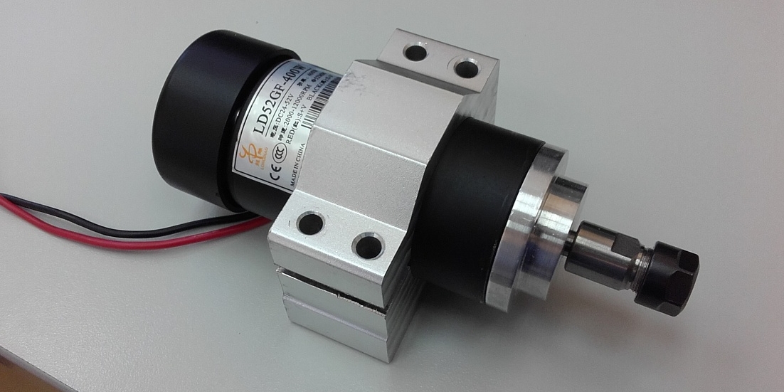 Продаю шпиндель с креплением - 400Вт