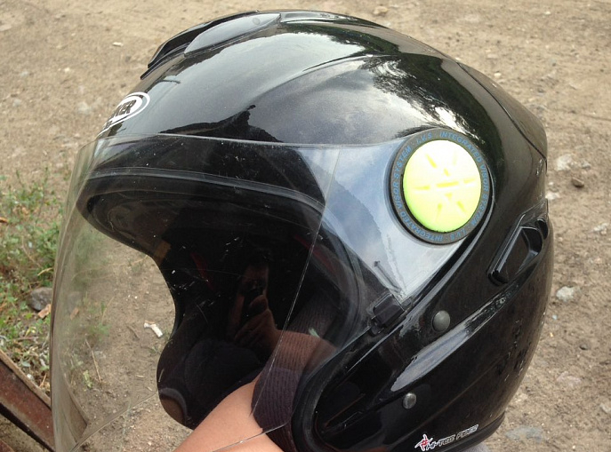 Probiker için vizör montajı motosiklet kaskına yardımcı olur (Plastik Aparattır!!!)