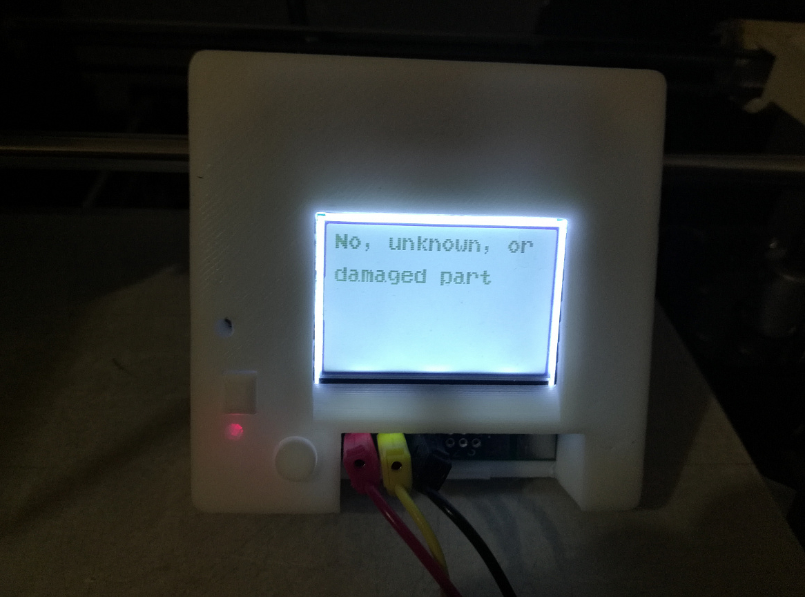 Case MG328 3.7V Grafik Transistör Test Cihazı (Plastik Aparattır!!!)