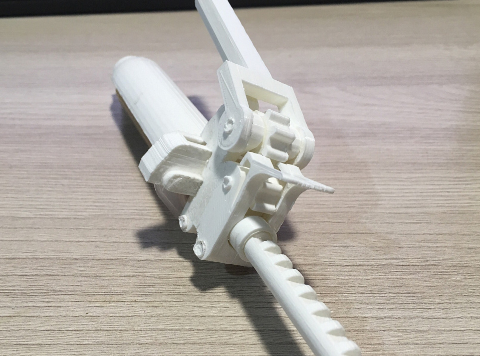 3d модель Мини пистолет для флюса (диспенсер) для 3d принтера - скачать ...