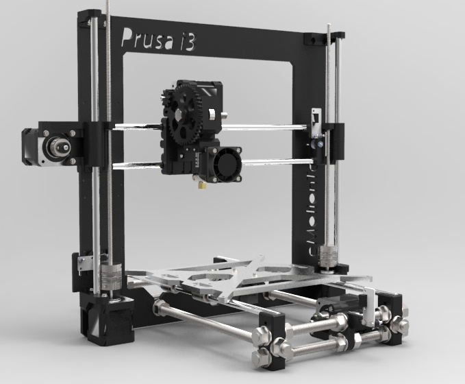 Комплект пластиковых деталей для Prusa i3