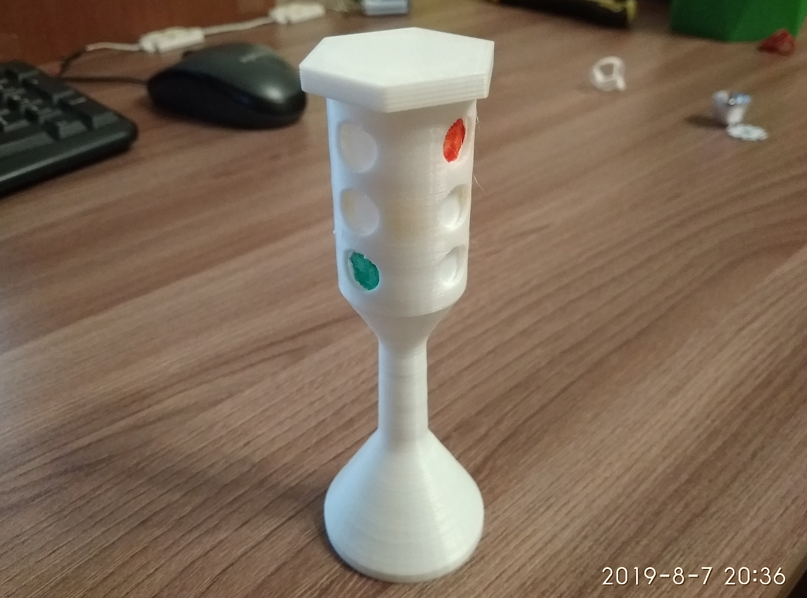 Mekanik trafik ışığı (Plastik Aparattır!!!)