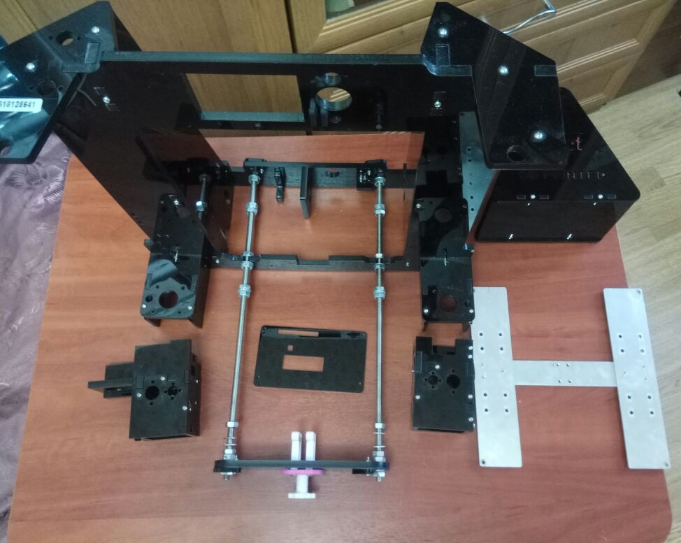 Anet A6 акриловая рама всборе+ бонусы
