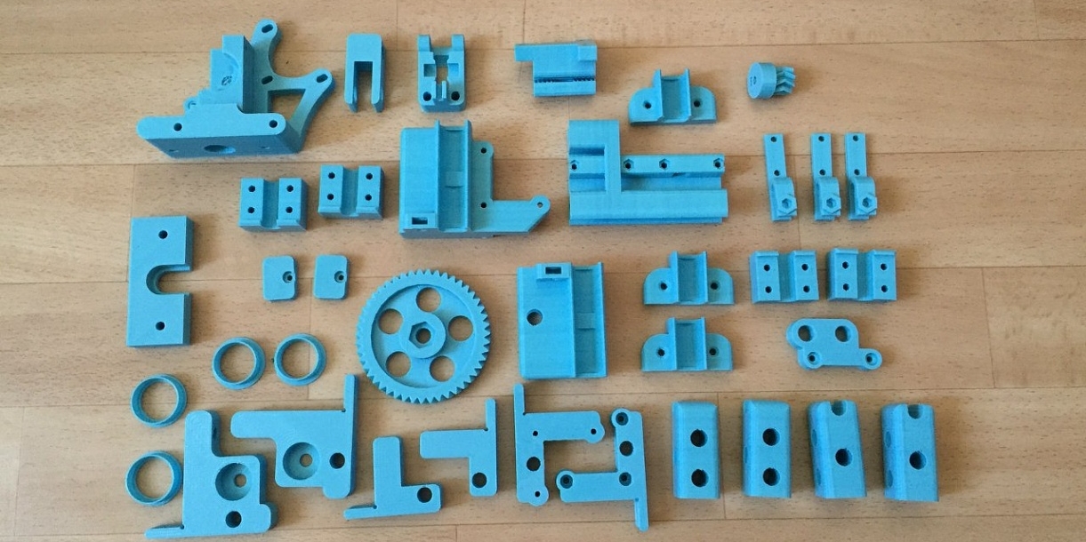 Комплект пластиковых деталей для  Prusa i3
