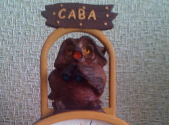 Часы сова 