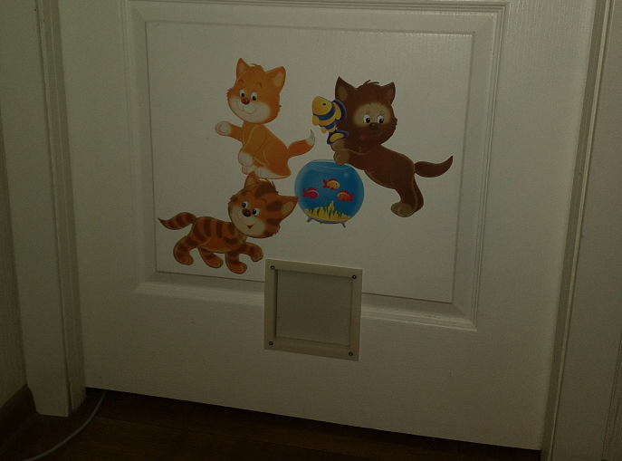 kedi kapısı (Plastik Aparattır!!!)