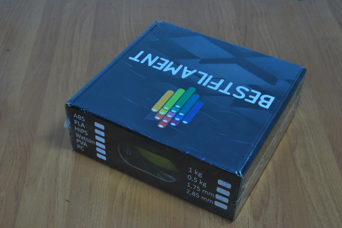 Продажа ненужной катушки PLA BESTFILAMENT 1,75 (новая) желтого цвета.