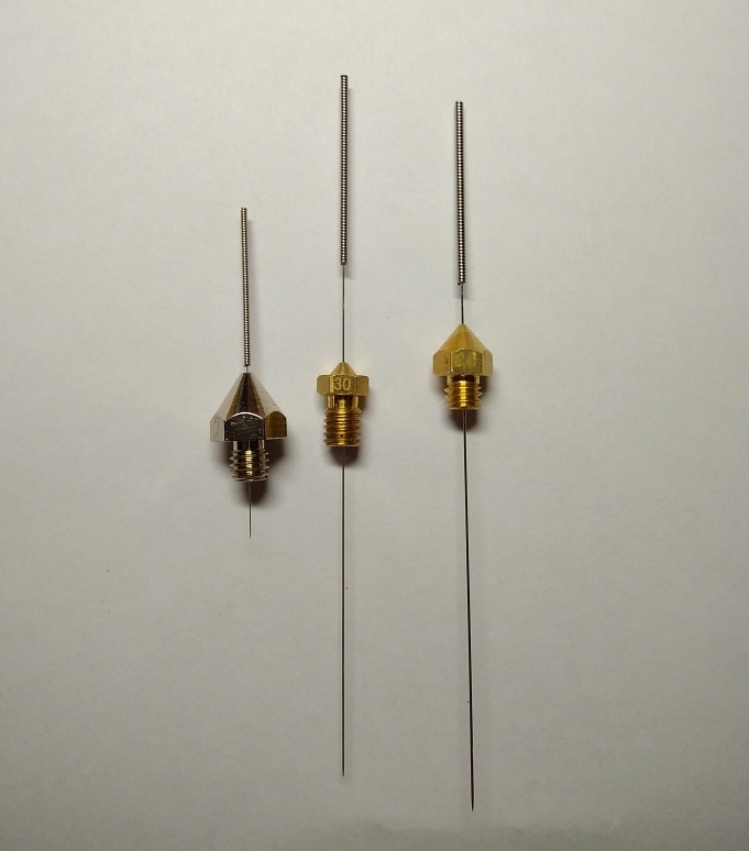 Иглы для очистки сопла 0.2 мм 0.3 мм 0.4 мм