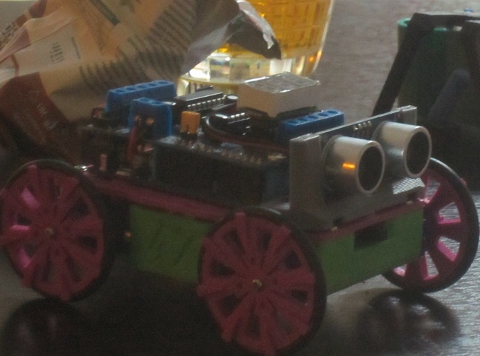 Продажа 3D-модели "Машинка на Arduino"