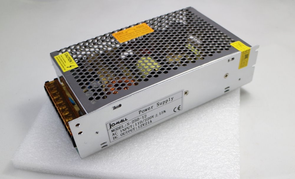 Источник питания: S-250-12 Источник питания: S-250-12