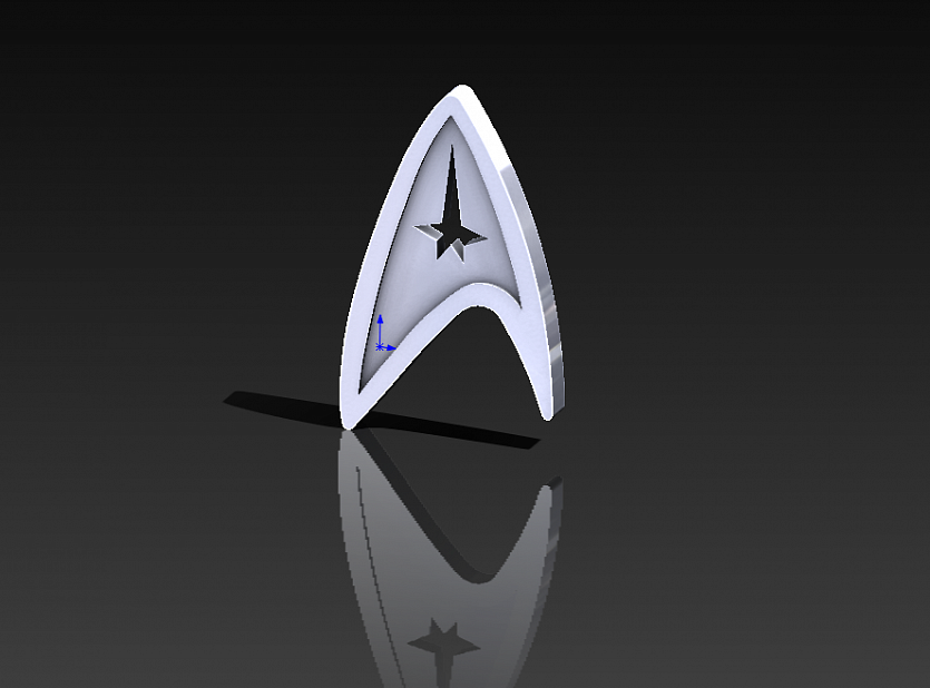 STAR TREK Rozeti Star Trek (Plastik Aparattır!!!)