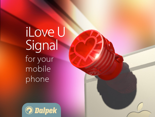 iPhone için El Feneri - iLove U (Plastik Aparattır!!!)