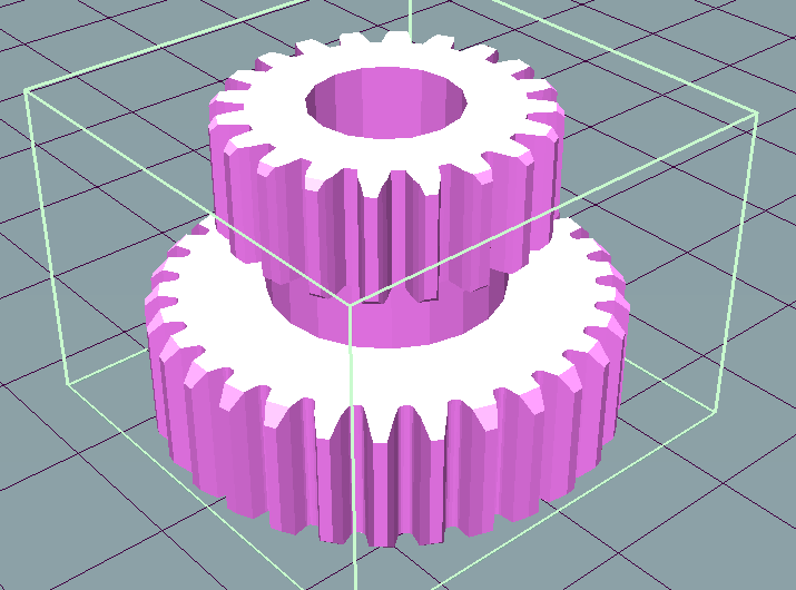 Проект шестерни для 3d принтера