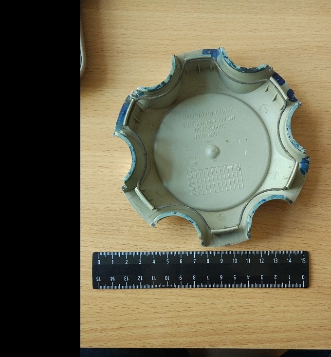 сделать модель для печати колпак SS rexton