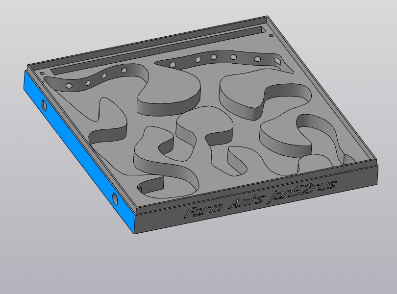 Чертежи муравьиной фермы для лазерного станка