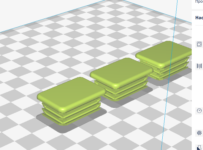 Profil boru tapası 30x20 (Plastik Aparattır!!!)