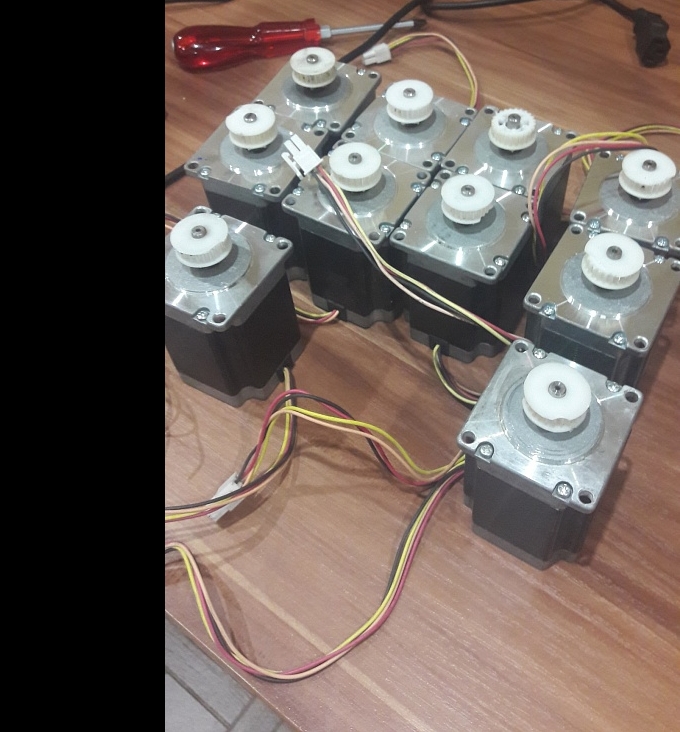 Продам шаговые двигатели Nema 23 hs3415 (Аналоги 57HS76-2804)