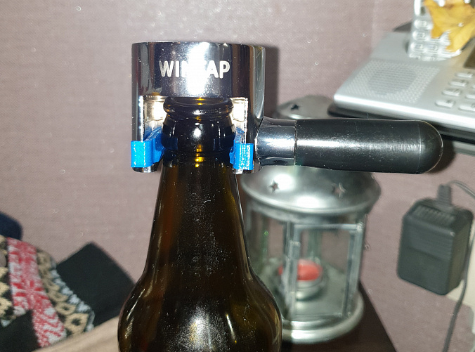 Cam şişeden metale adaptör Wintap (Plastik Aparattır!!!)