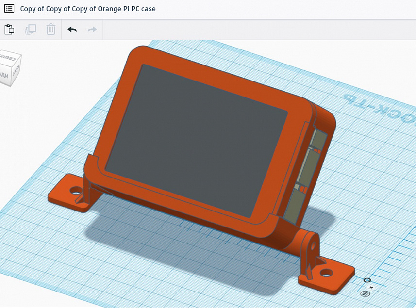 Turuncu PI PC + 3,5" TFT (Plastik Aparattır!!!)